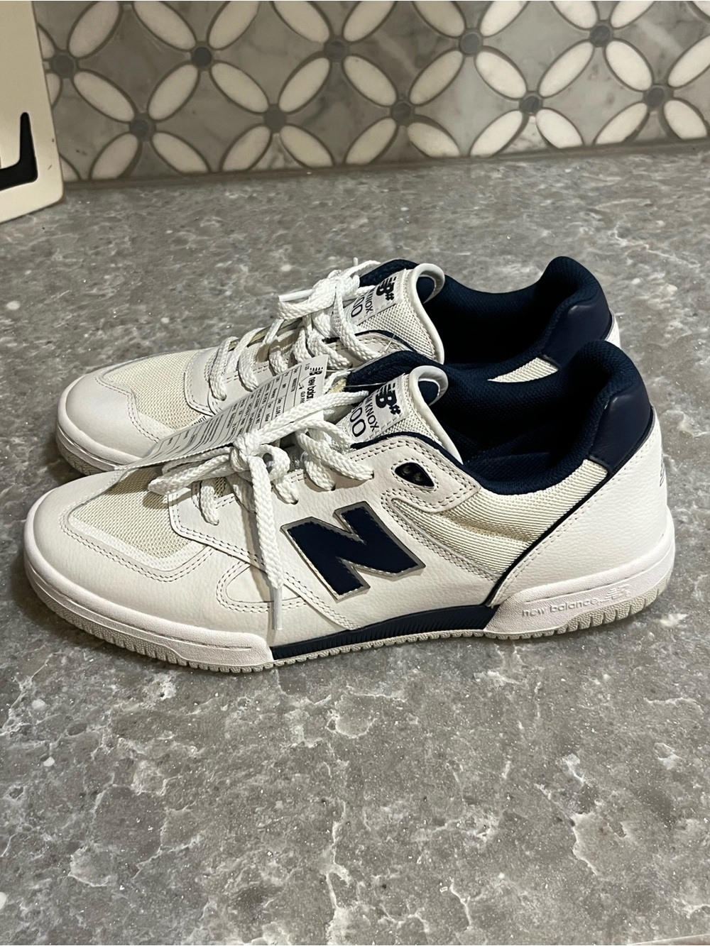 New Balance Numeric 600 Tom Knox Skate Shoe – White/Navy – Men’s 9 ( NWT)